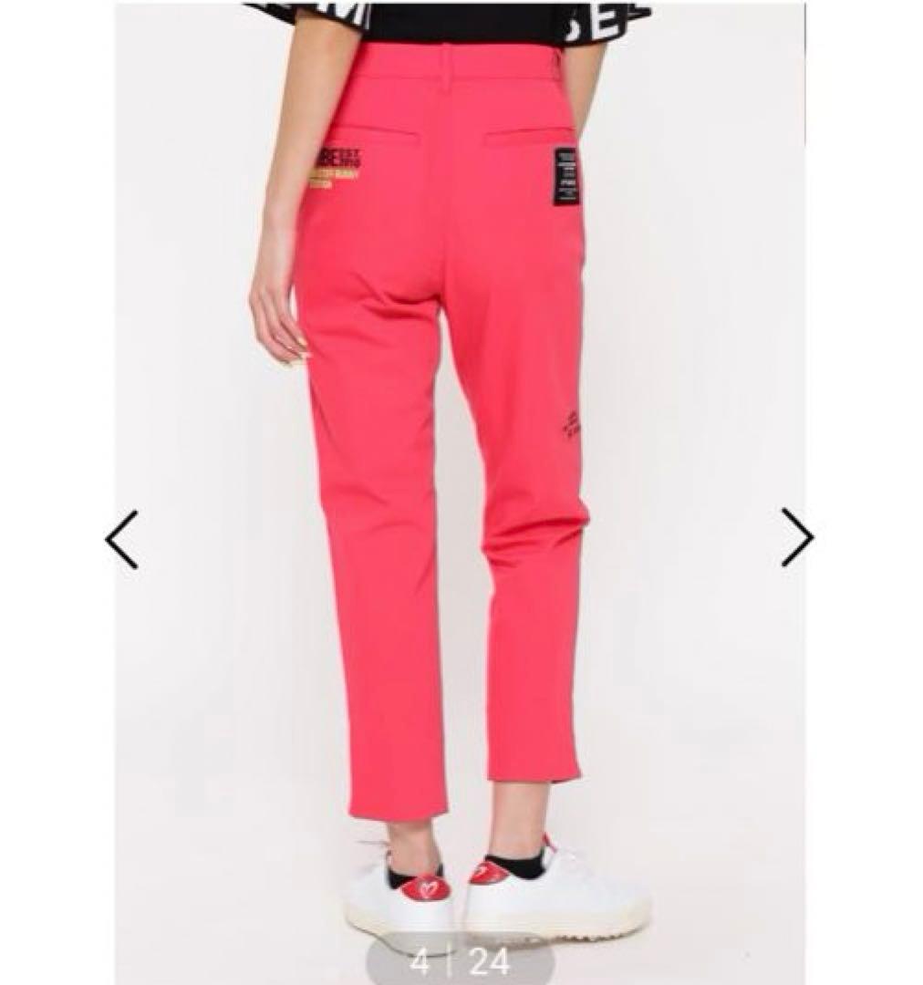 新品マスターバニー★2WAYストレッチ高密度ドビーパンツ0ピンク