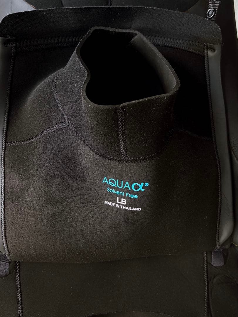 FELLOW セミドライ チェストジップ 5×3mm LB ラバー メンズ 起毛