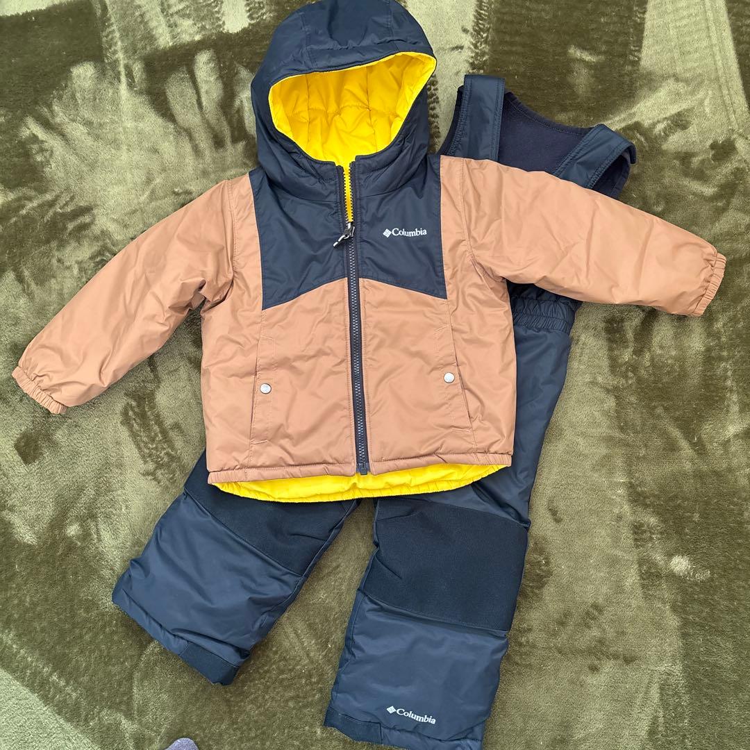【美品】Columbia 子ども用リバーシブルウェアセット 3T 100