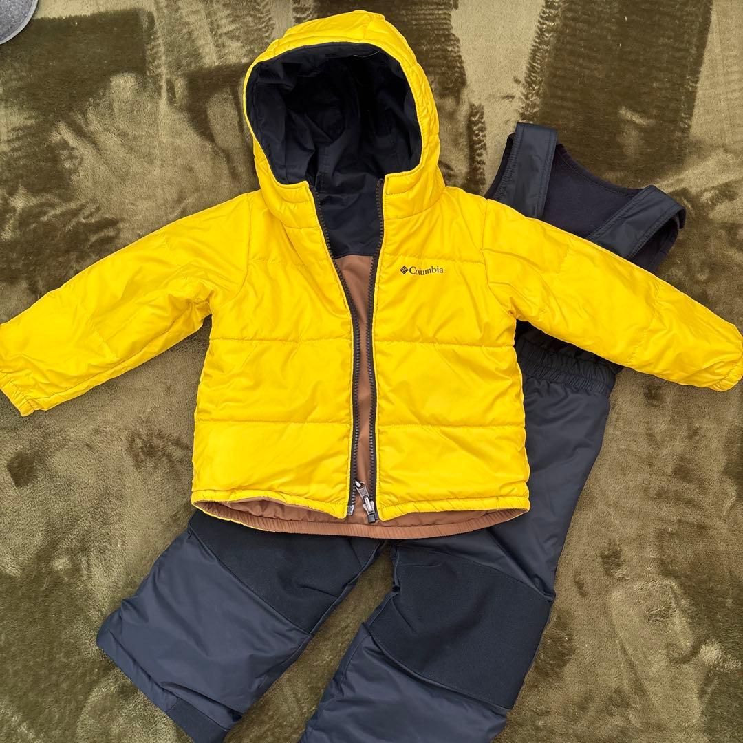 【美品】Columbia 子ども用リバーシブルウェアセット 3T 100