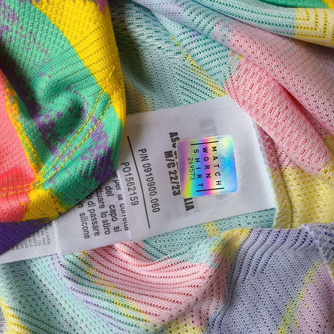 選手支給品サイン入り ジュリアス・ベック スペツィア・カルチョ サード