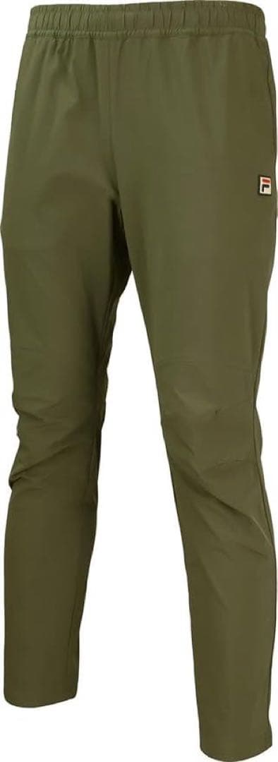 FILA フィラ テニスウェア ロングパンツ VM5635 カーキ メンズL新品