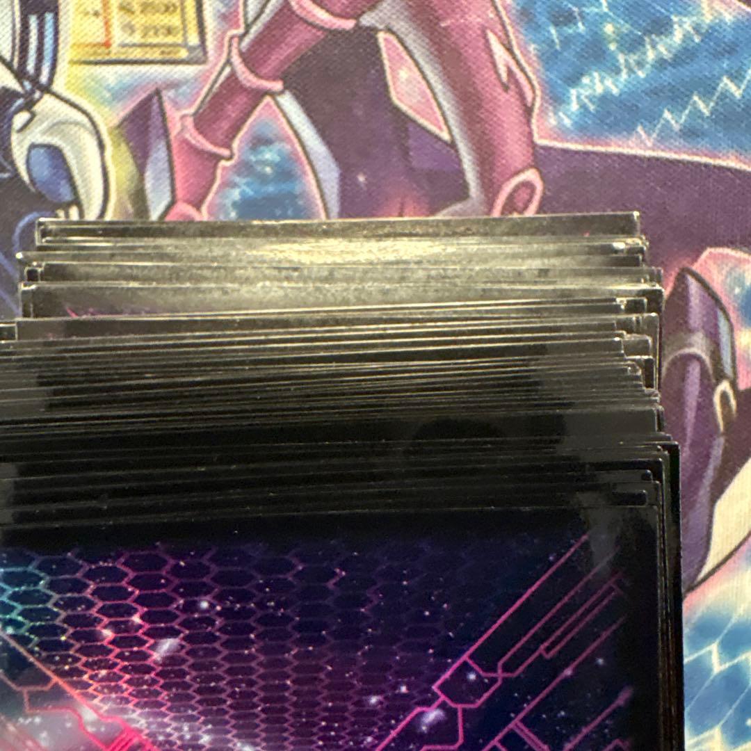 遊戯王　wcq 2014 スリーブ　パープル　紫　100枚　中古