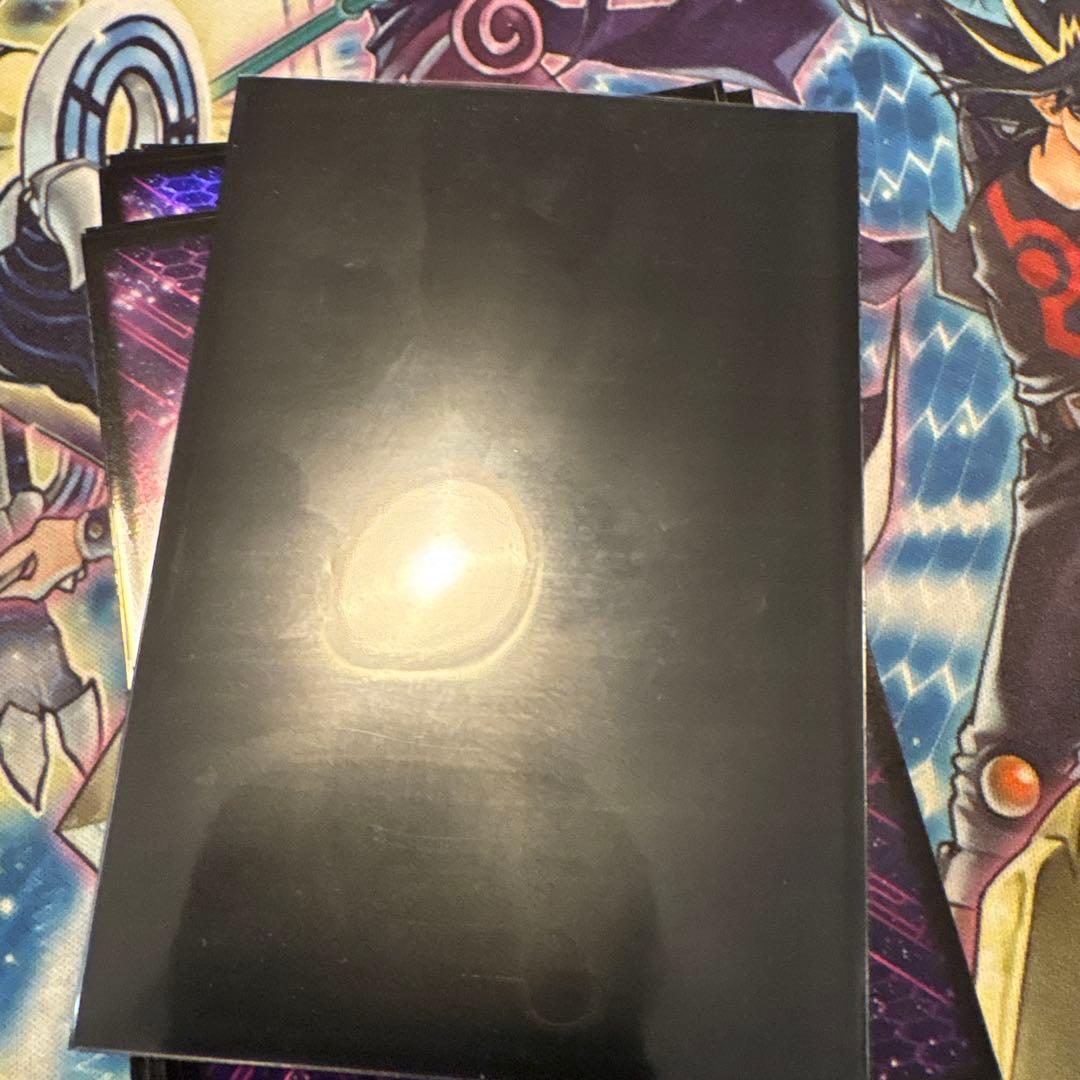 遊戯王　wcq 2014 スリーブ　パープル　紫　100枚　中古