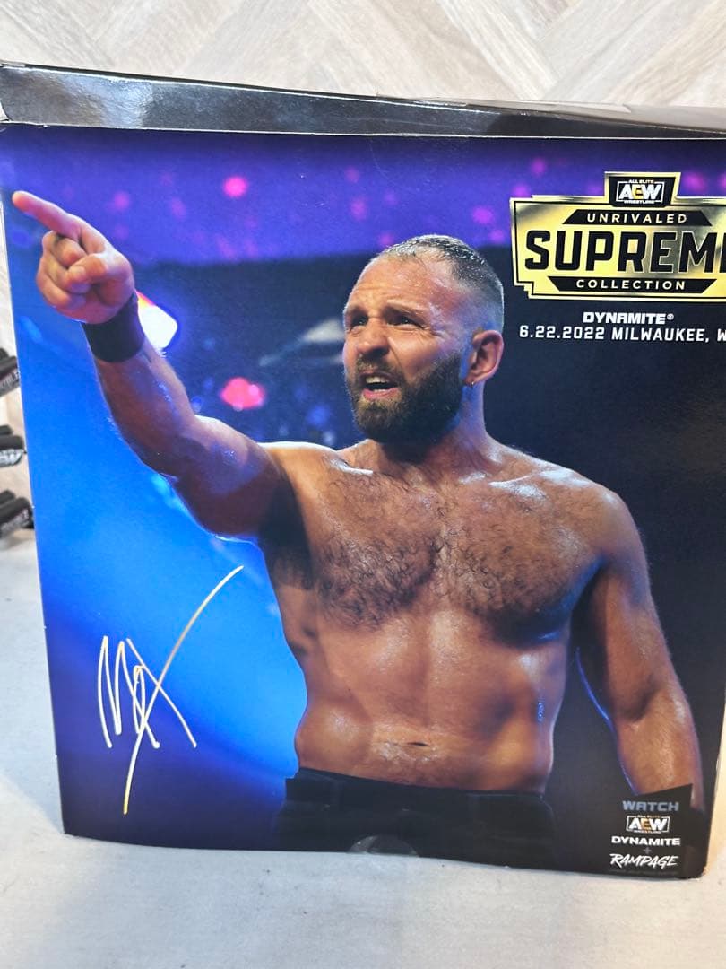 AEW supreme フィギュア　ジョン・モクスリー