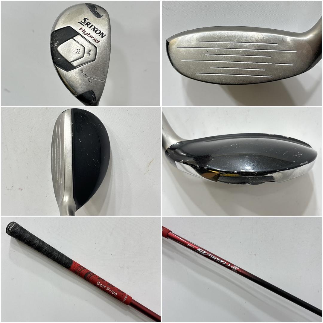 メンズ右利き初心者用　スリクソン　クリーブランド　ゴルフクラブセット　W2648