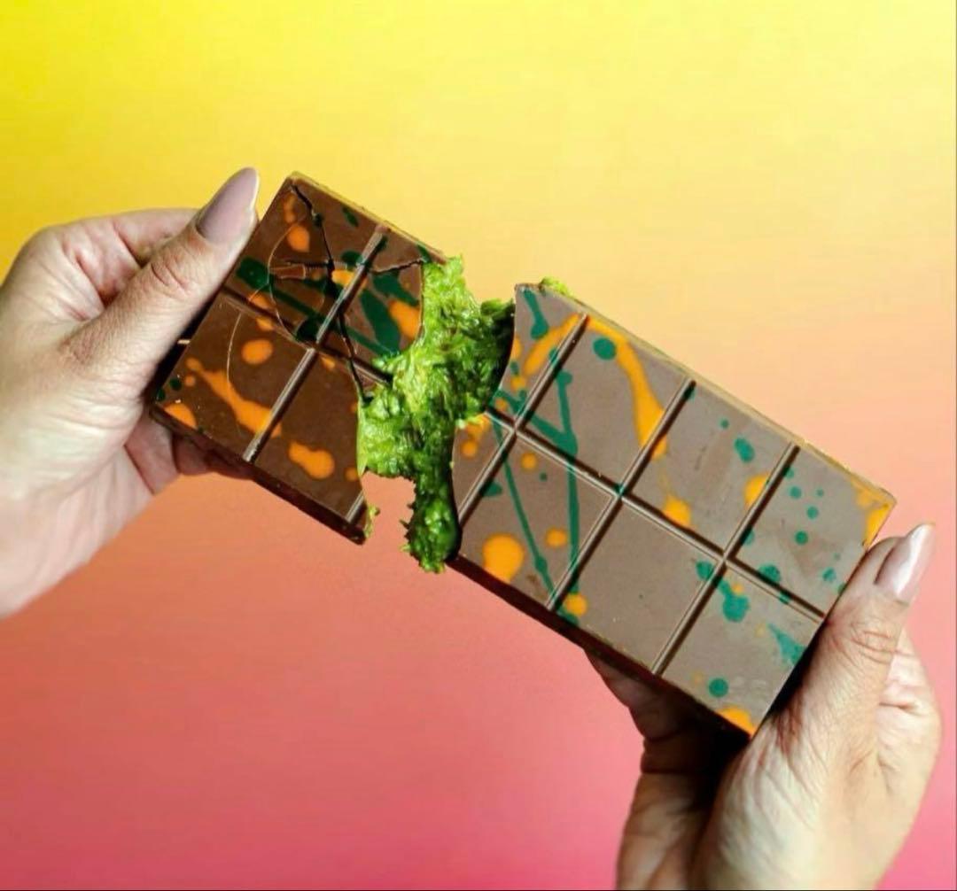 2枚 Fix ドバイチョコレート ピスタチオ&カダイフ セット バレンタイン