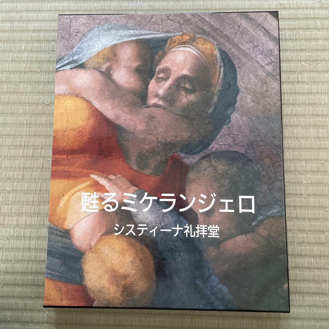 【希少価値絶版本】甦るミケランジェロ システィーナ礼拝堂