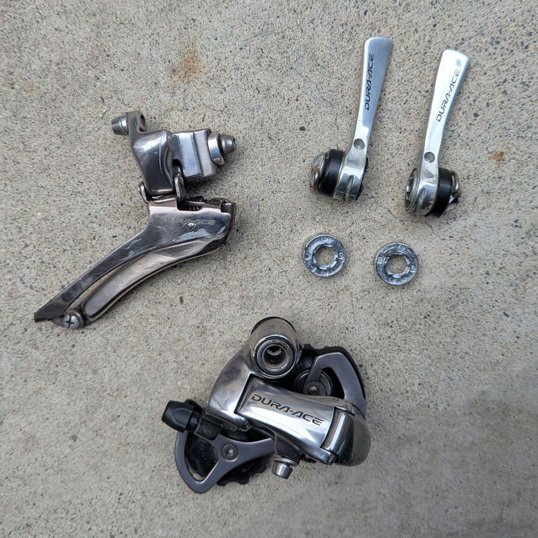 デュラ 700系 Dura-Ace Wレバー ディレーラー セット 2x10
