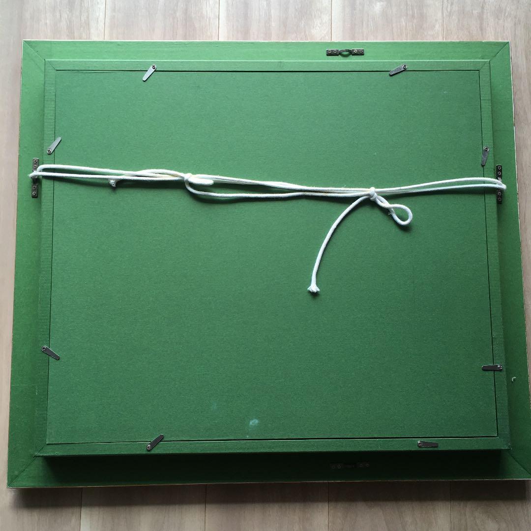 田中拓馬　8号油絵　イタリア製額付き