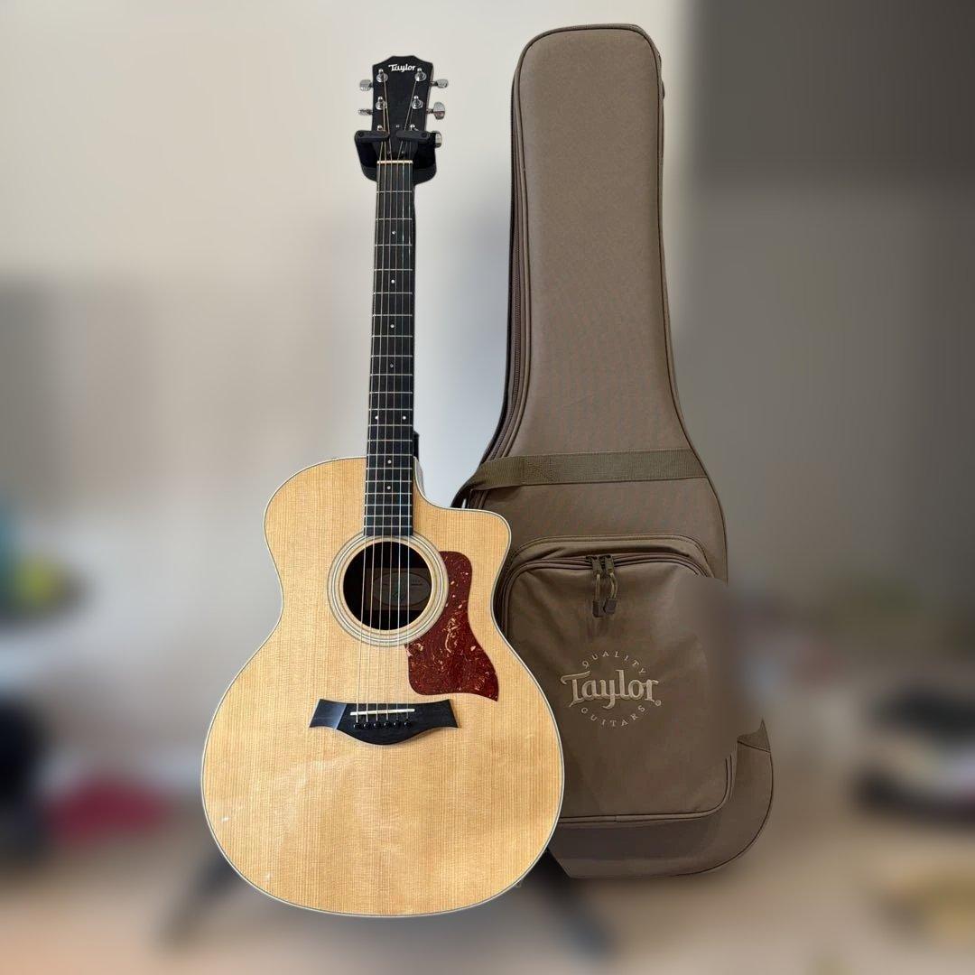 Taylor アコースティックギター 214ce-Koa 専用ケース付き