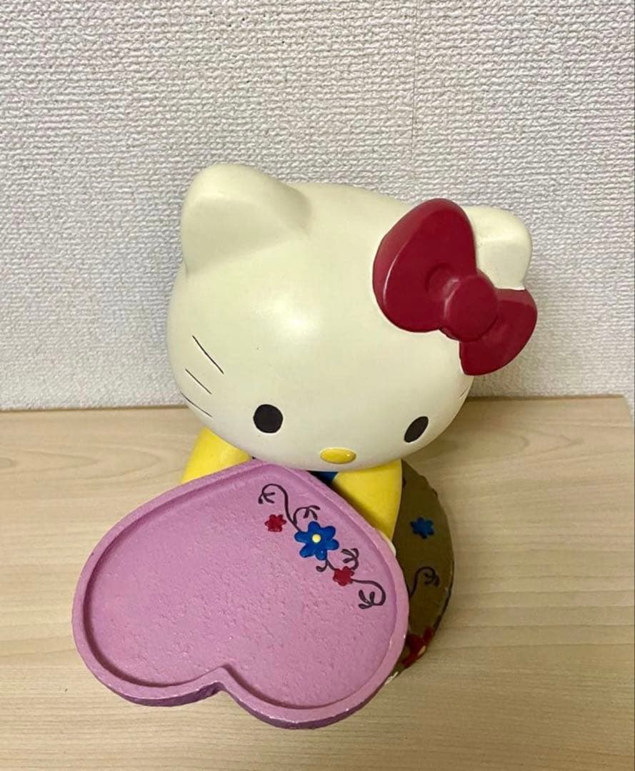 【激レア】 ハートトレイ付きスタンド・キティ＆ダニエルウエディングペアマグカップ