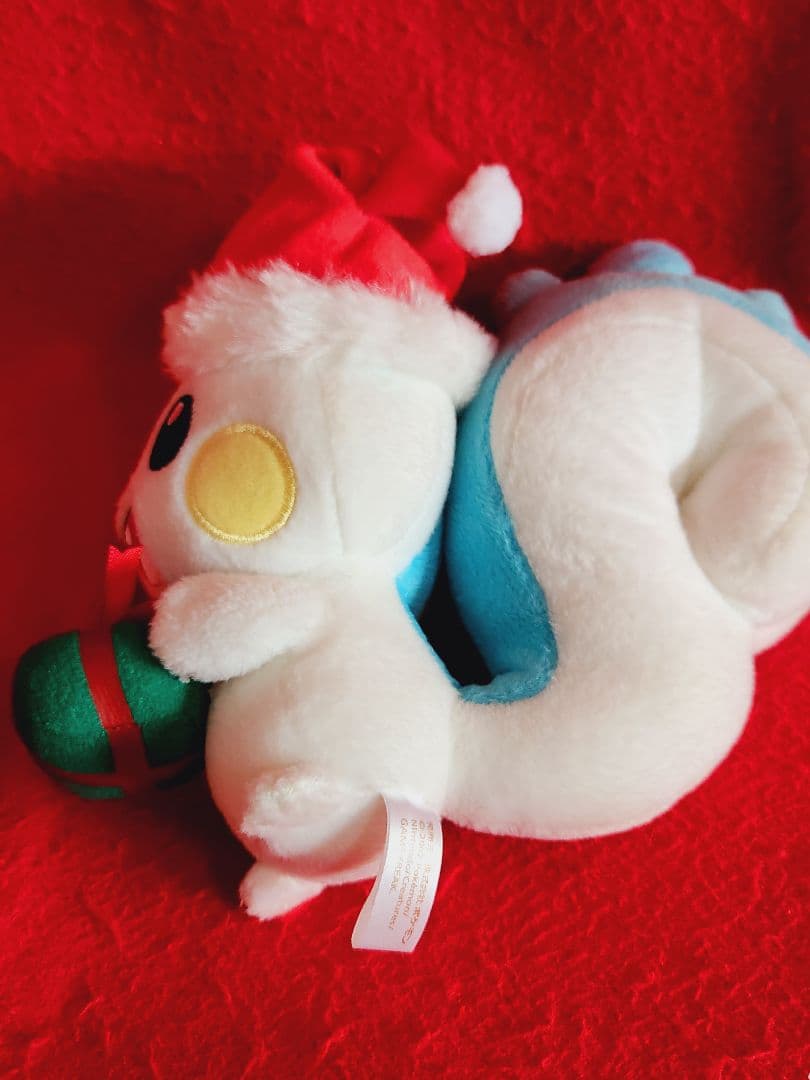 【 ポケモン 】2007年 ぬいぐるみ「 パチリス　クリスマス」