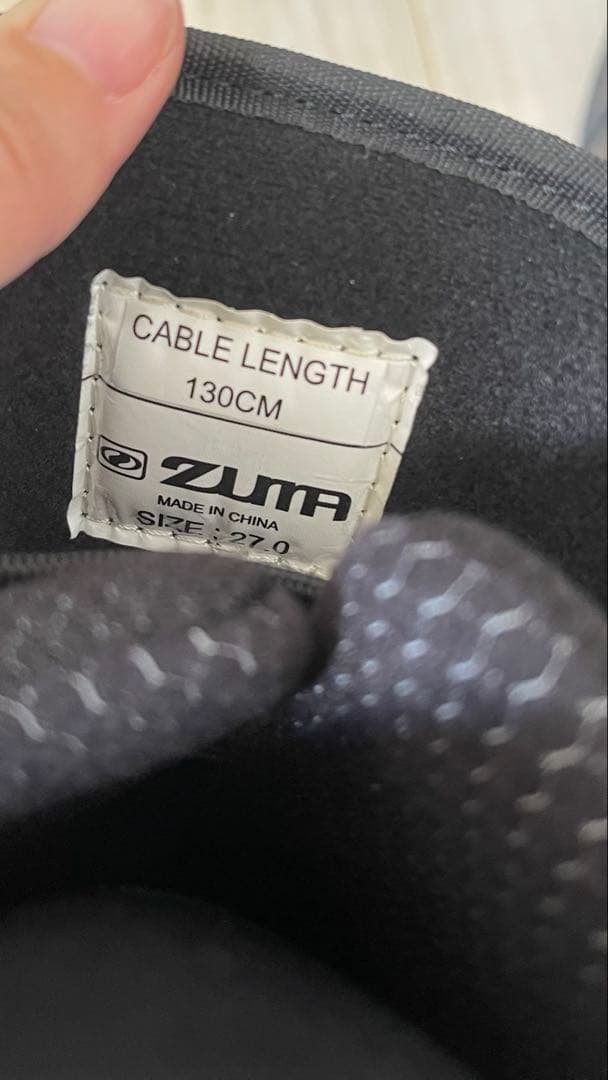 【ZUMA 】スノーボードブーツ 27cm ブラック