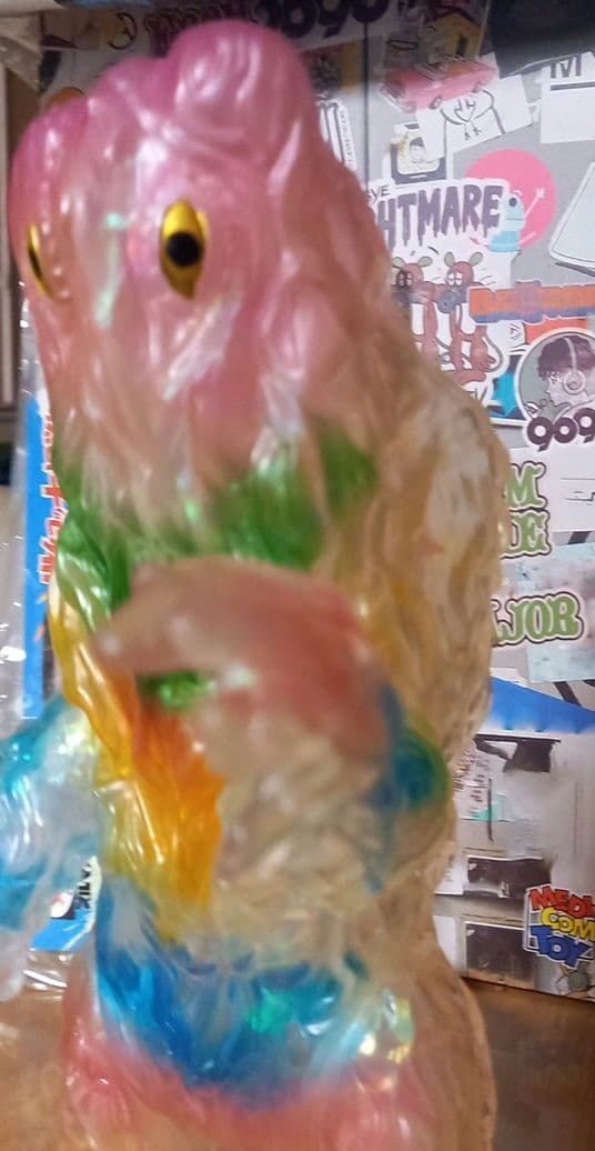 ヘドラ復刻版ソフビ✨美品✨ヘッダー付き✨