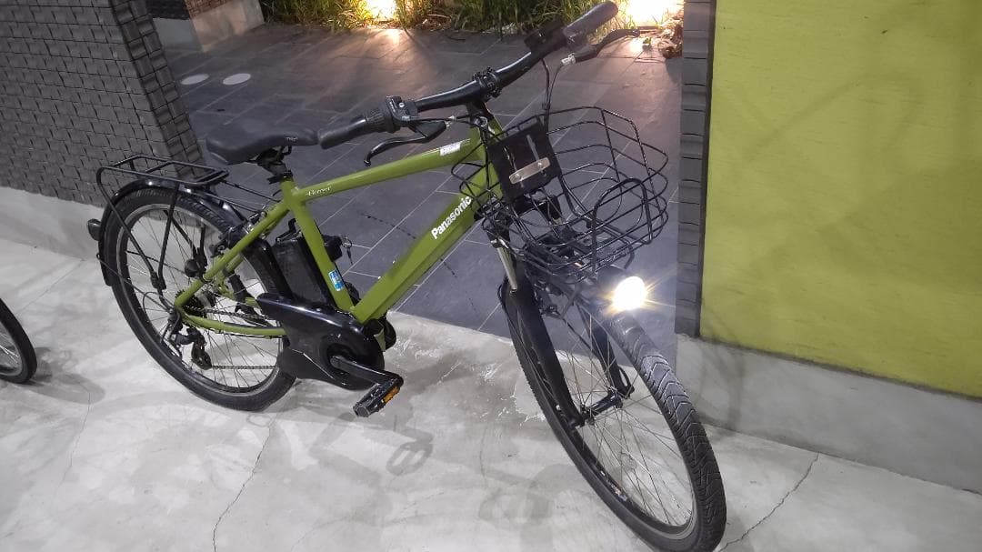 パナソニック ハリヤ 26型 外装7段 グラスグリーンビター 電動スポーツバイク