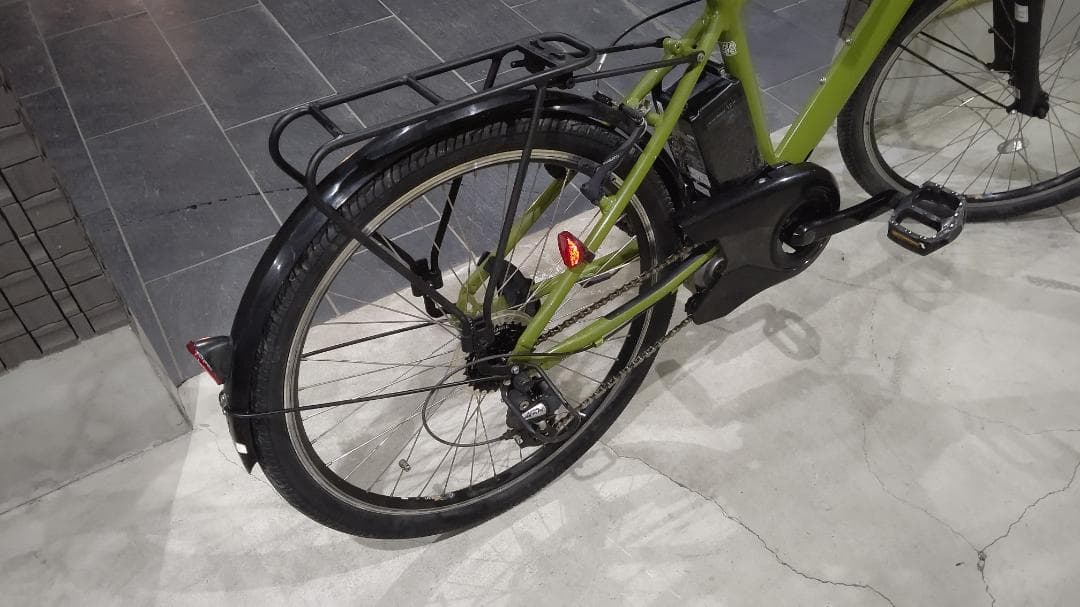 パナソニック ハリヤ 26型 外装7段 グラスグリーンビター 電動スポーツバイク