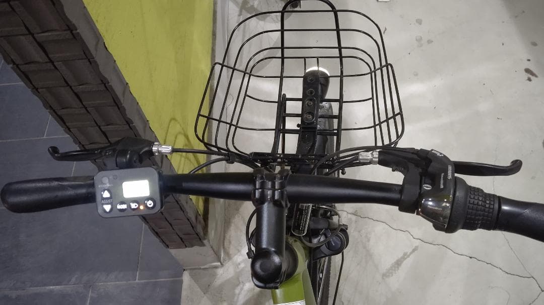 パナソニック ハリヤ 26型 外装7段 グラスグリーンビター 電動スポーツバイク