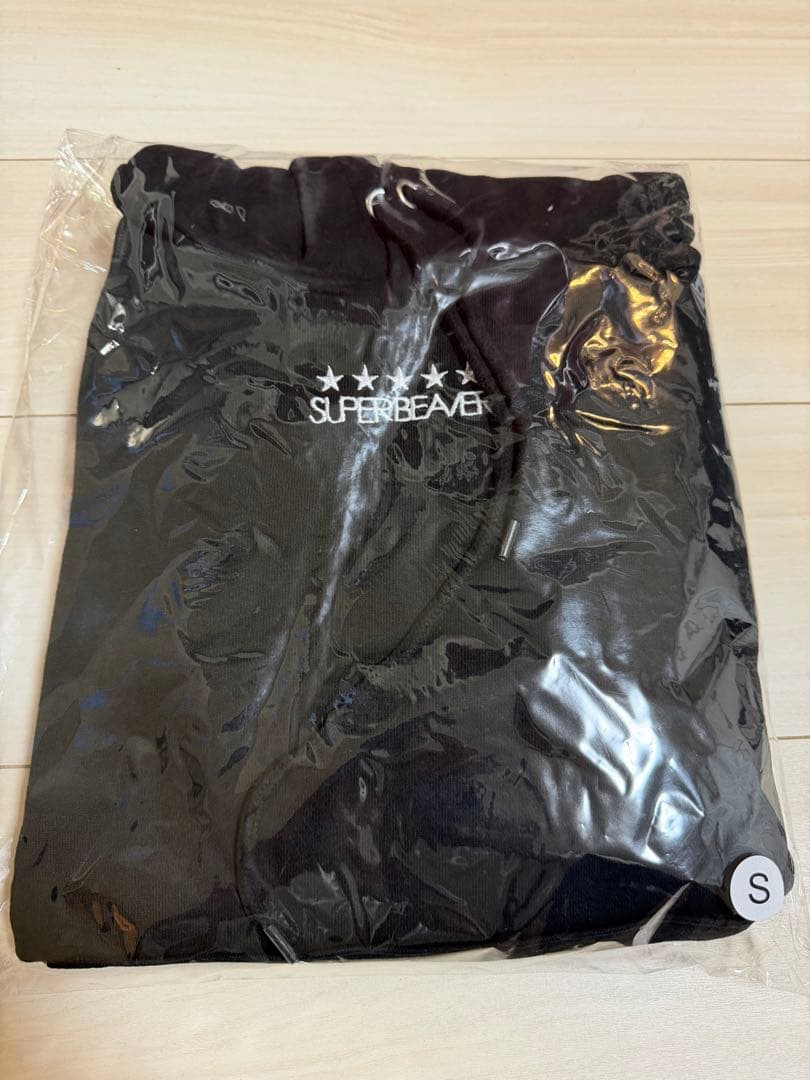 SUPER BEAVER ビックシルエットパーカー ブラックＳサイズ