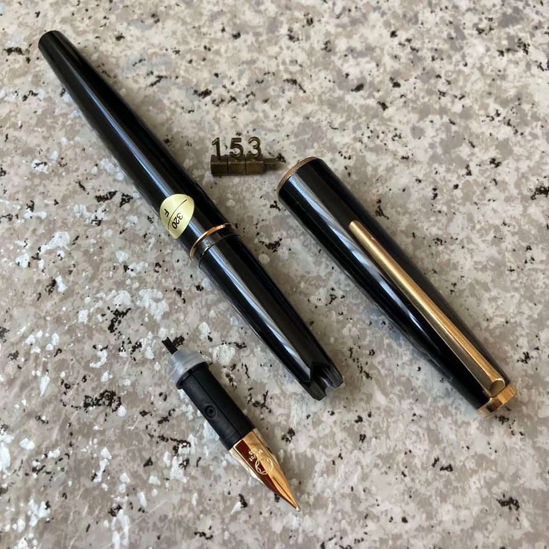 #153 オーバーホール済み 万年筆 モンブラン MONTBLANC 14k
