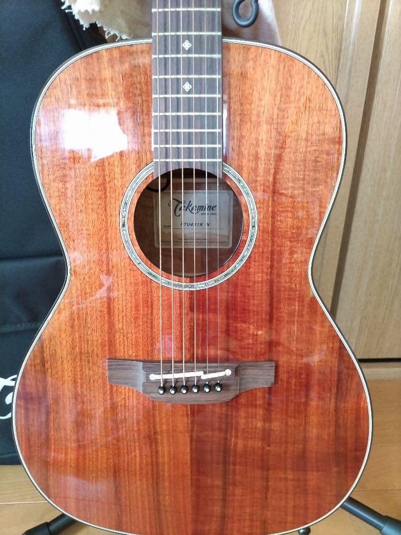 エレアコアギター Takamine PTU431K N ★美品★