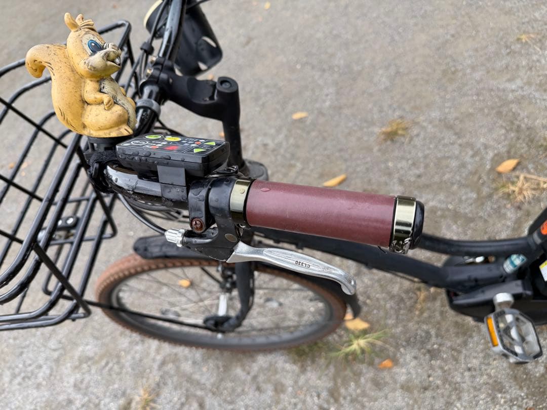 電動アシスト自転車 チャイルドシート付き ブラック