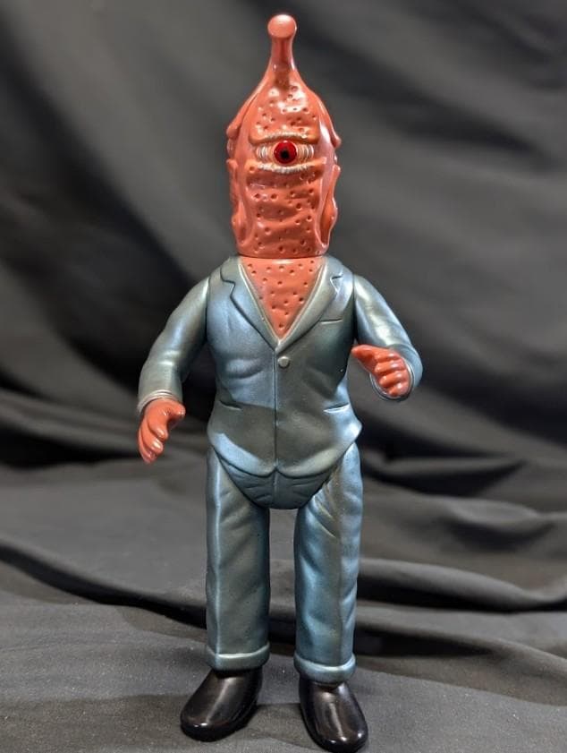 ゼットン星人「ウルトラマン」登場宇宙人（マーミット）ソフビフィギュア