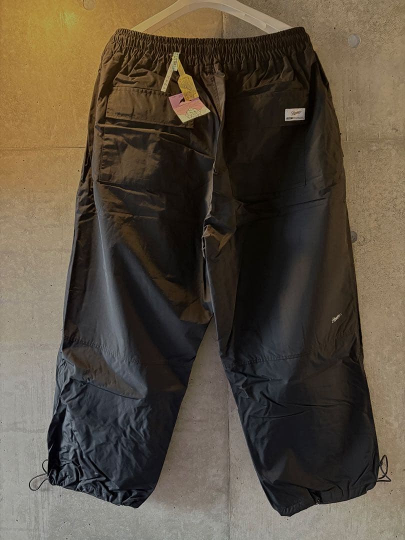 bsrabbit Jブルーフラワー スーパーワイドパンツ