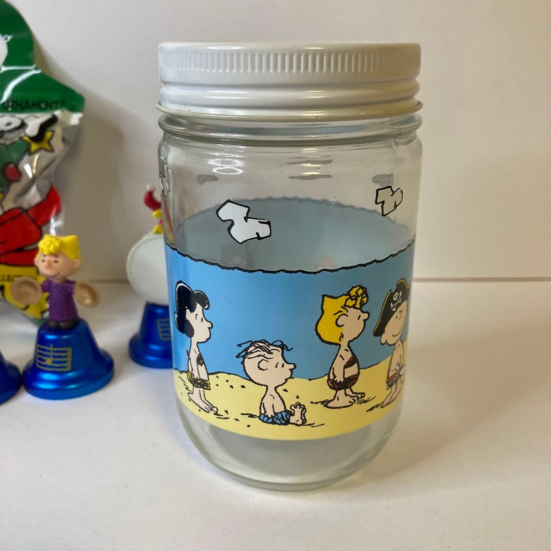 スヌーピー ペプシ ピロードールオーナメント& ペプシボトルキャップ レアな缶他