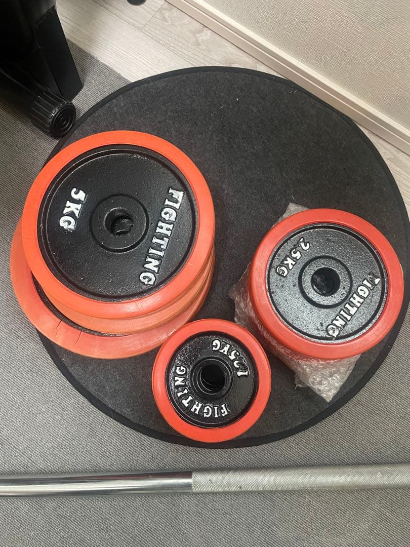 ファイティングロードダンベルプレート40kg分