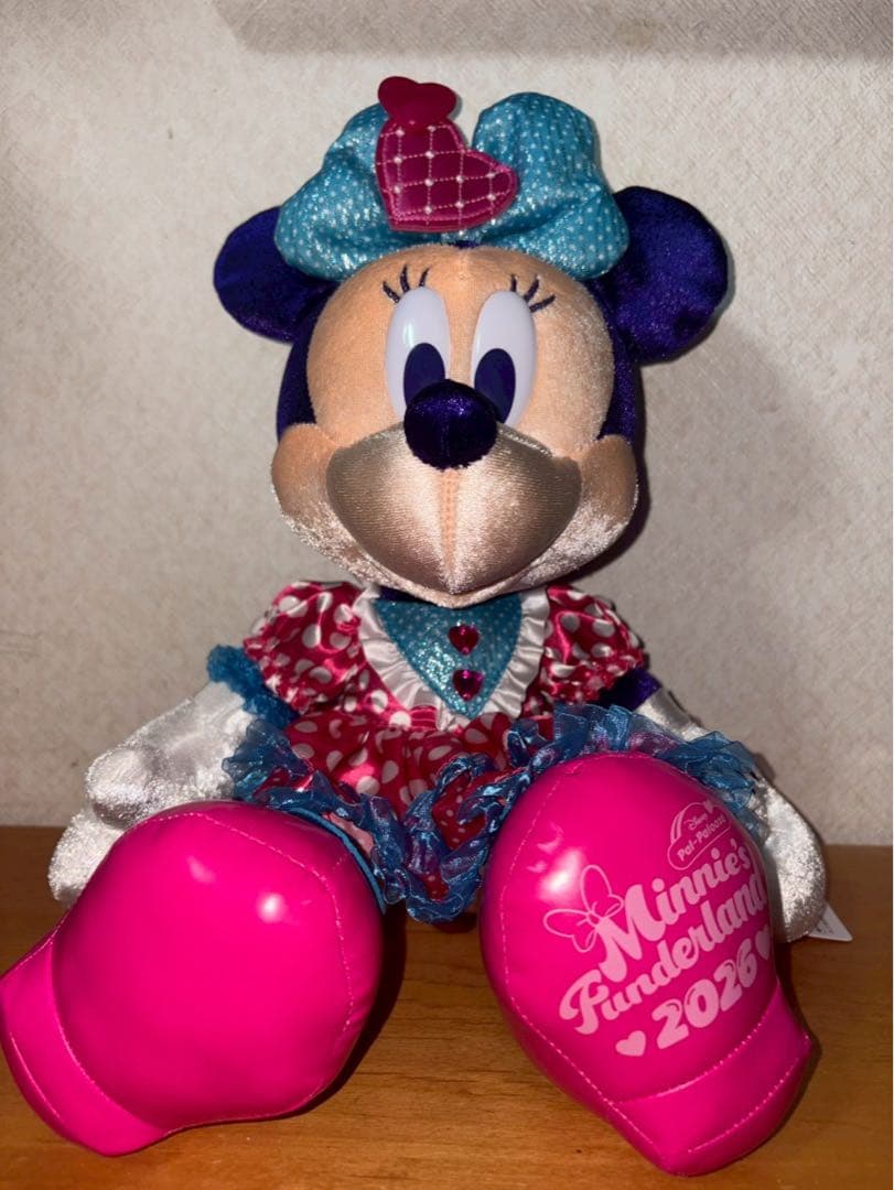 ミニーパルパルーザぬいぐるみ&ミニーコレクションカード