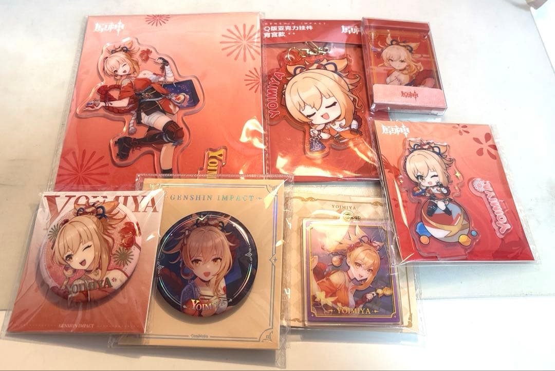 原神 宵宮 グッズ合計7個まとめ売り【おまけ付き】