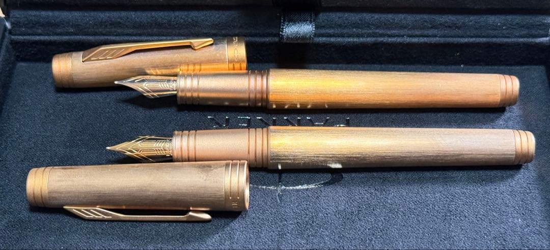 万年筆 パーカー プリミエ モノクローエディション ピンクゴールド F & M