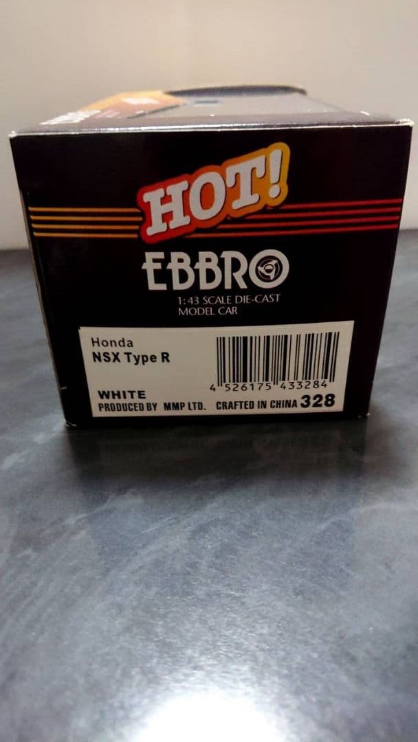 EBBRO NSX Type R ホワイト 1/43スケール