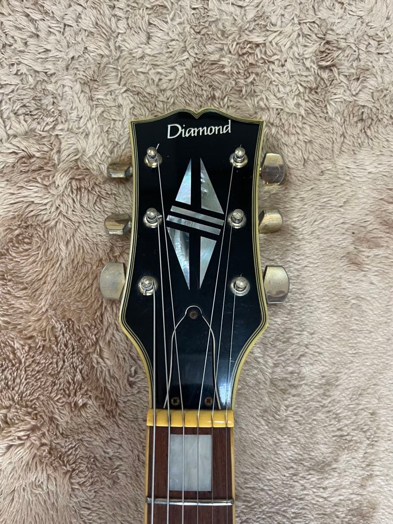 【調整済】Aria Diamond ダイアモンド　レスポール　カスタム　ギター