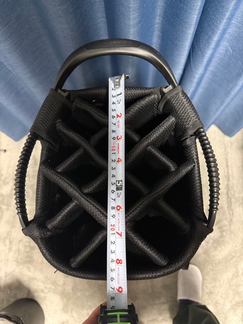 新品 未使用 キャディバッグ golf hub 9.5型 ゴルフバッグ