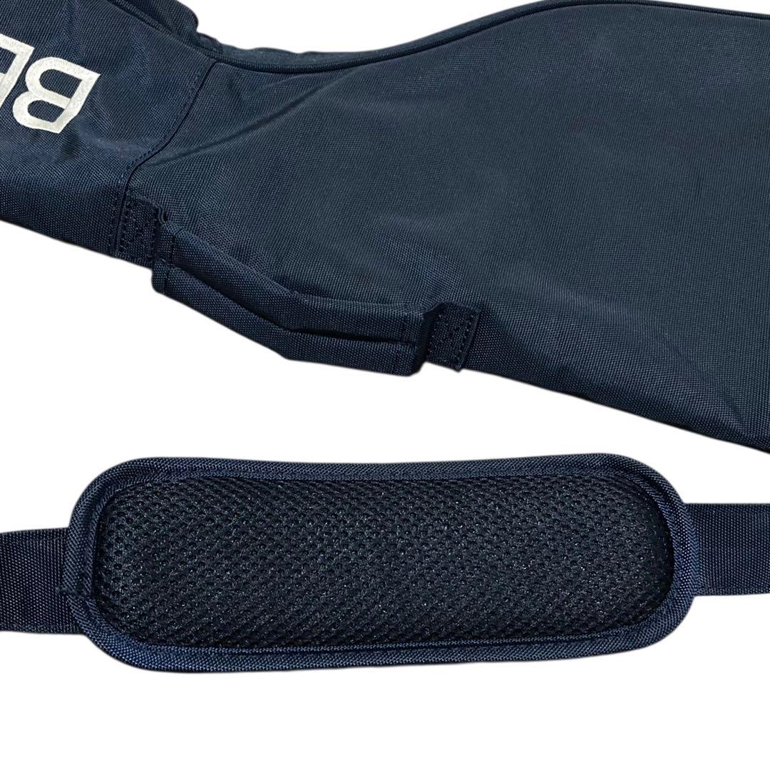 【美品】ビームスゴルフ　クラブケース　ネイビー　刺繍　BEAMS　男女兼用