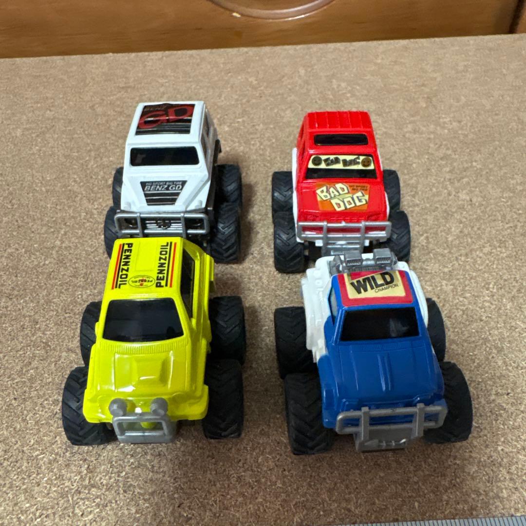 タカラ　チョロq ビックタイヤ4台セット　かんたろ