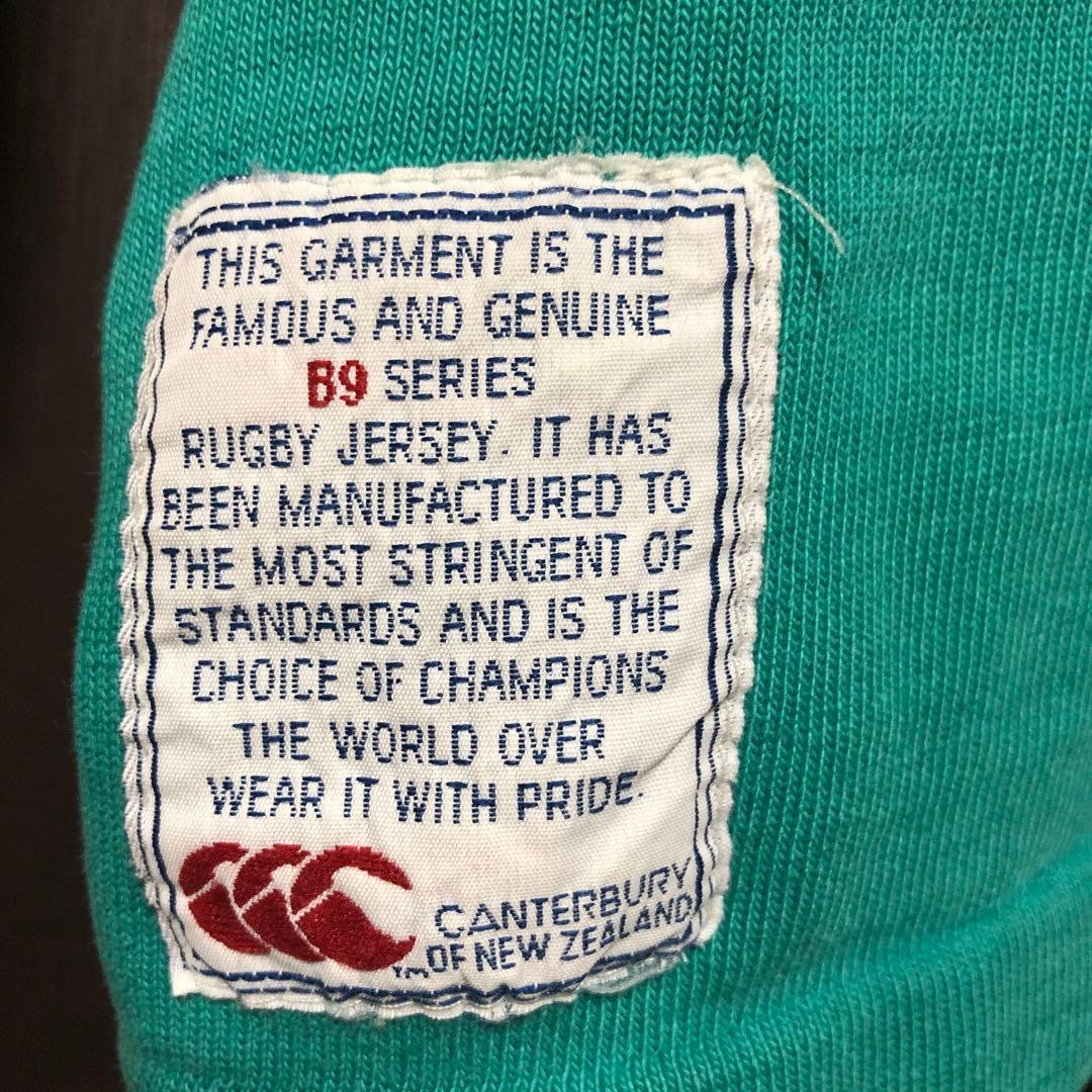 超絶希少　ニュージーランド製CANterbury 長袖ポロシャツ