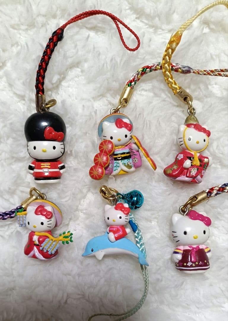 キティ　ハローキティ　値付け　ご当地限定　ストラップ　まとめ売り　サンリオ　レア