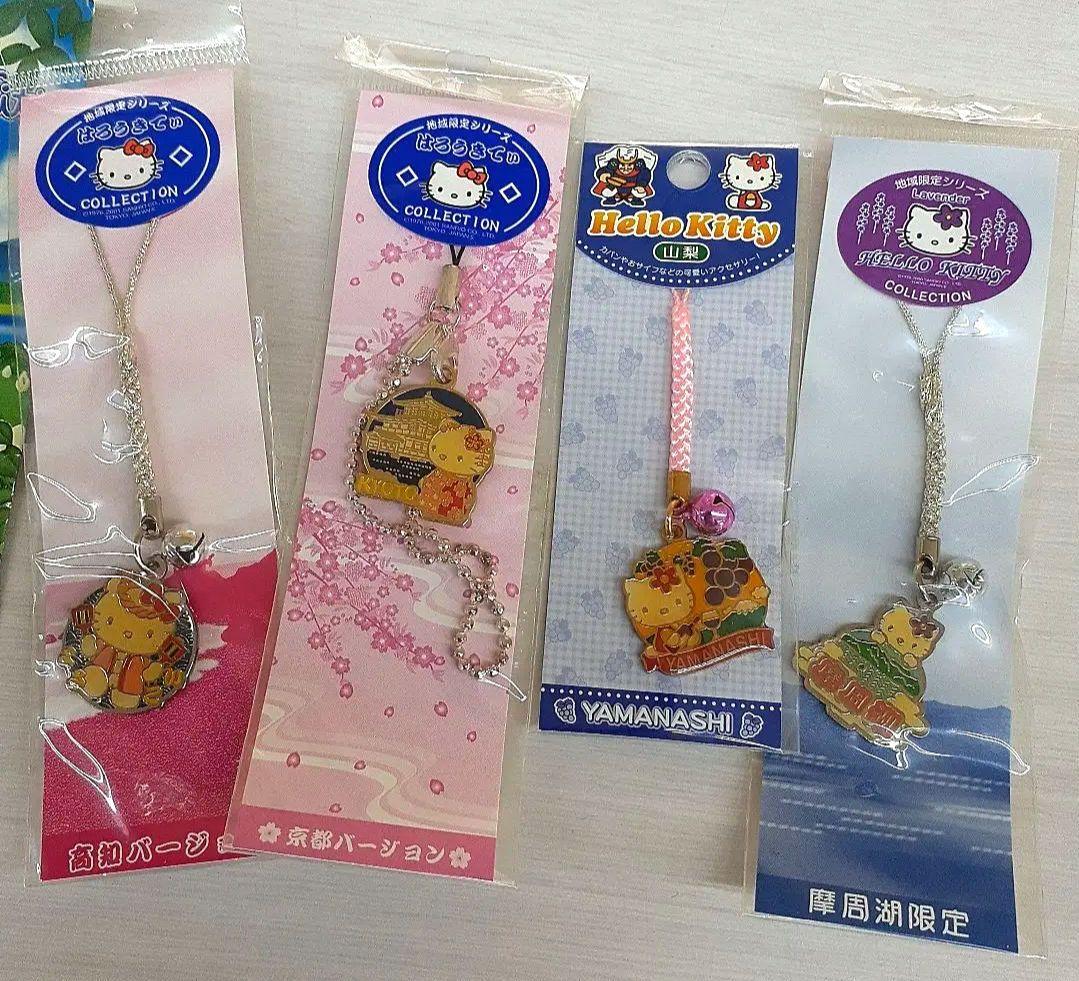 【ハロウキティ】ご当地キティ根付けストラップ　38種類(全39個)　希少品多数