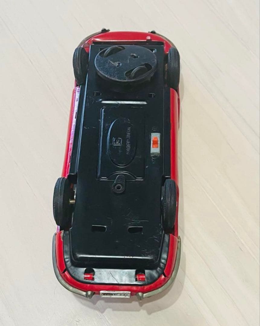 ジャガーXK-E 赤 tin ブリキ toy car ブリキのおもちゃ 車