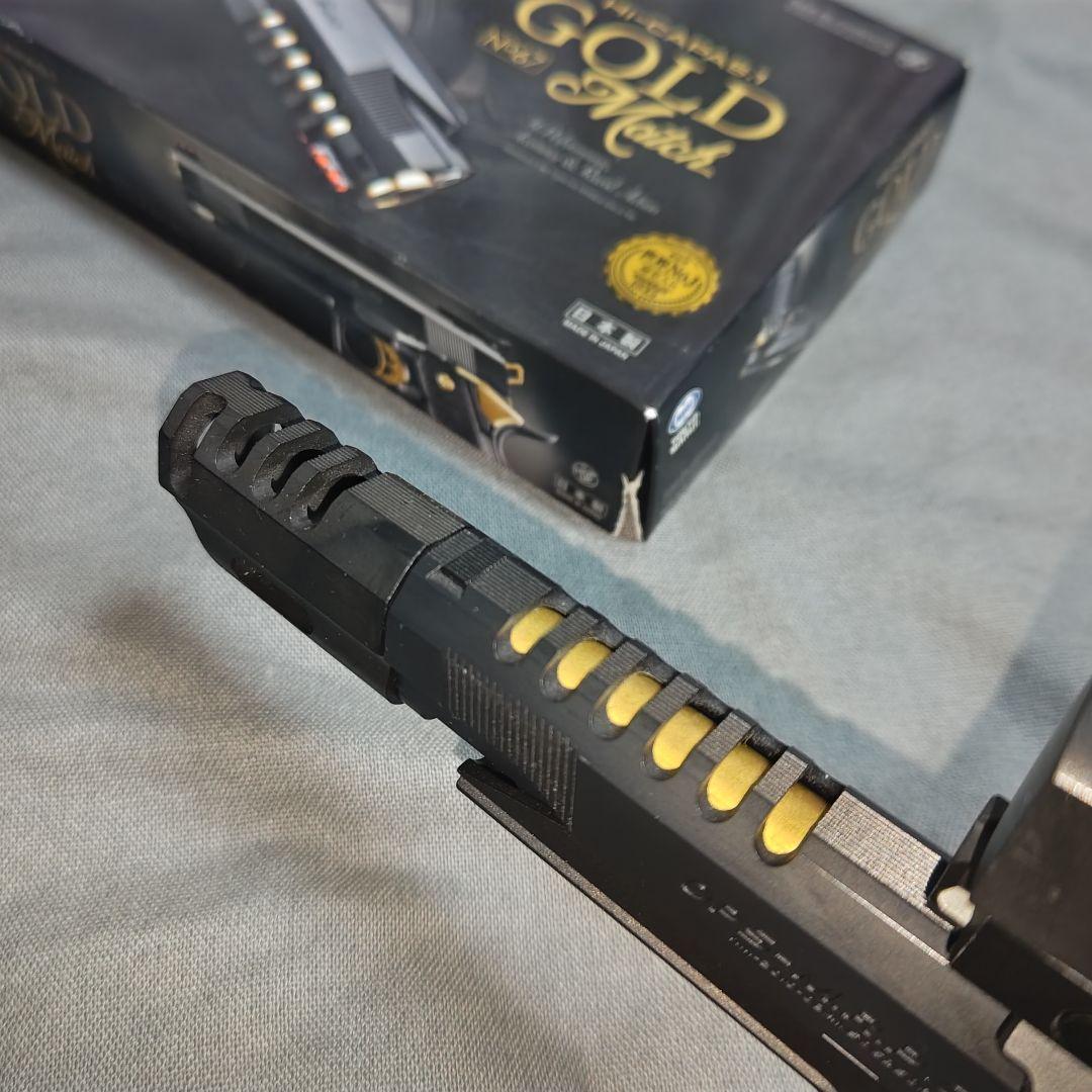 東京マルイ ガスブローバック ハイキャパ5.1ゴールドマッチ レースガンカスタム