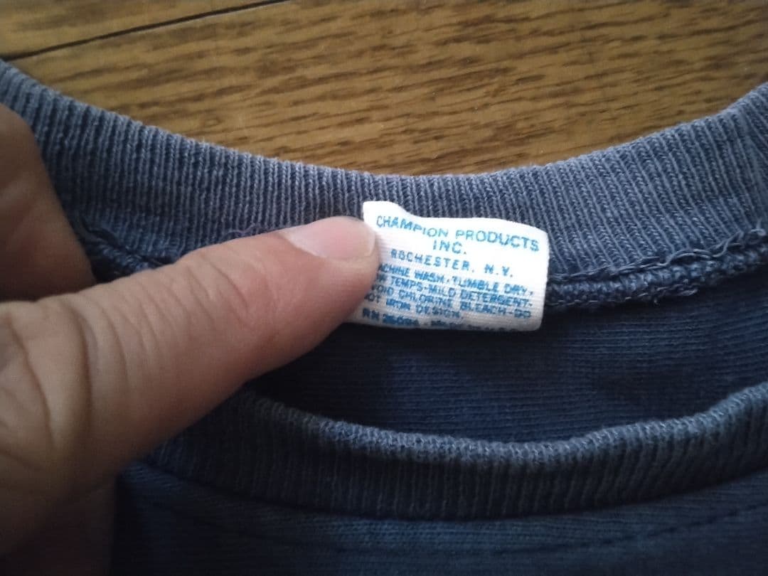 70s champion チャンピオン フットボールシャツ M 　バータグ