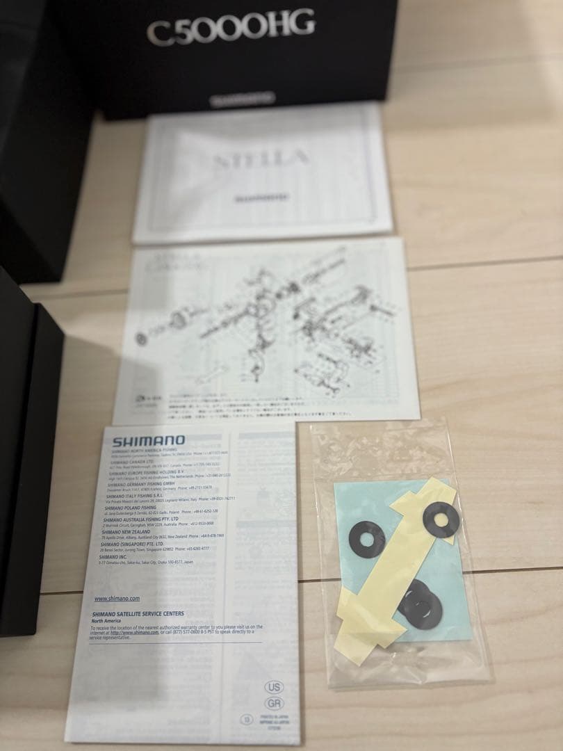 シマノ　18ステラC5000HG 極美品　ほぼ未使用
