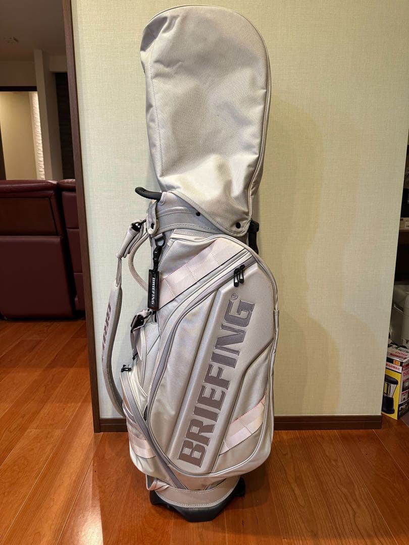 BRIEFING キャディバッグ シルバー