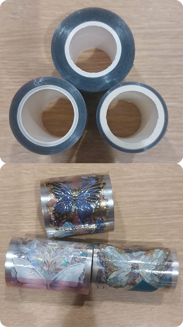 マスキングテープM　中古3点　蝶