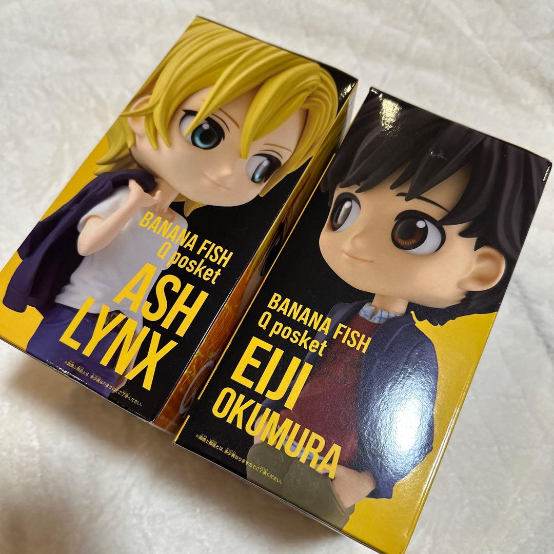 BANANAFISH Qposket アッシュ 英二 フィギュア セット