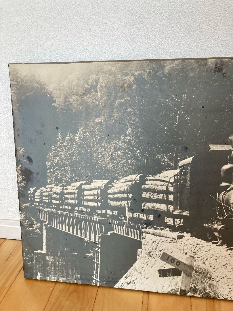 長野木曽森林鉄道の写真　蒸気機関車