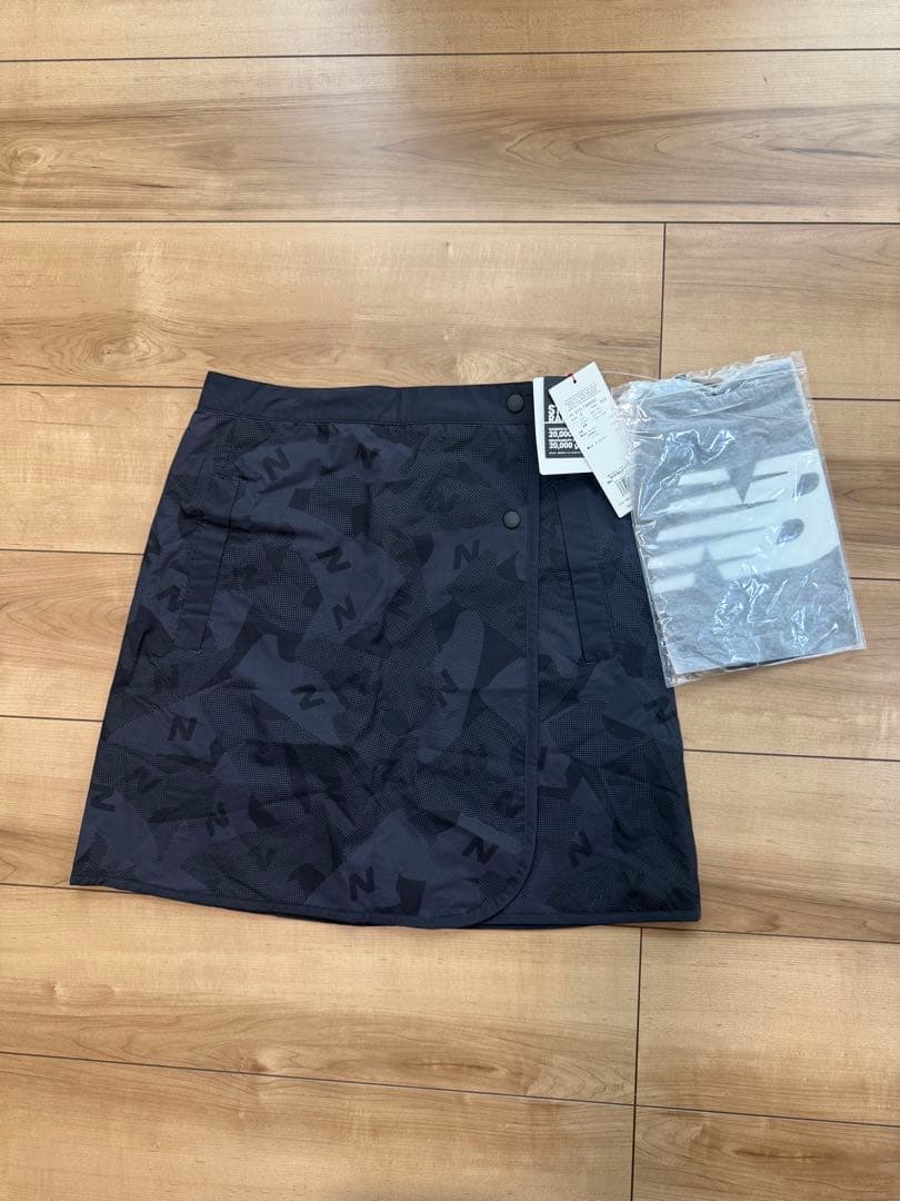 New Balance Golf カモフラ巻きスカート